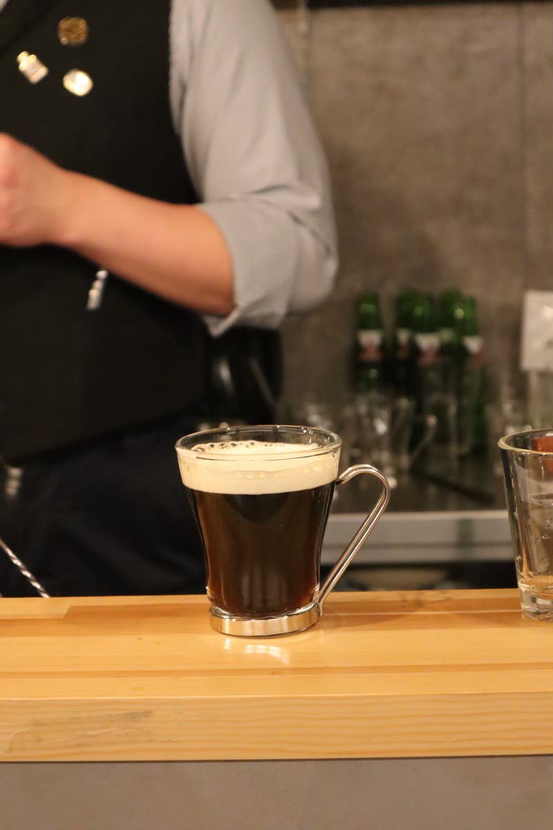 ku_whisky's tweet photo. こちら前回の様子です！アイリッシュコーヒー(ゲーリックコーヒー)では試作に試作を重ね、ウイスキーと珈琲が1番マッチする組み合わせを提案してますので是非☕️
#京大嗜好 https://t.co/qSX68TrCrT
