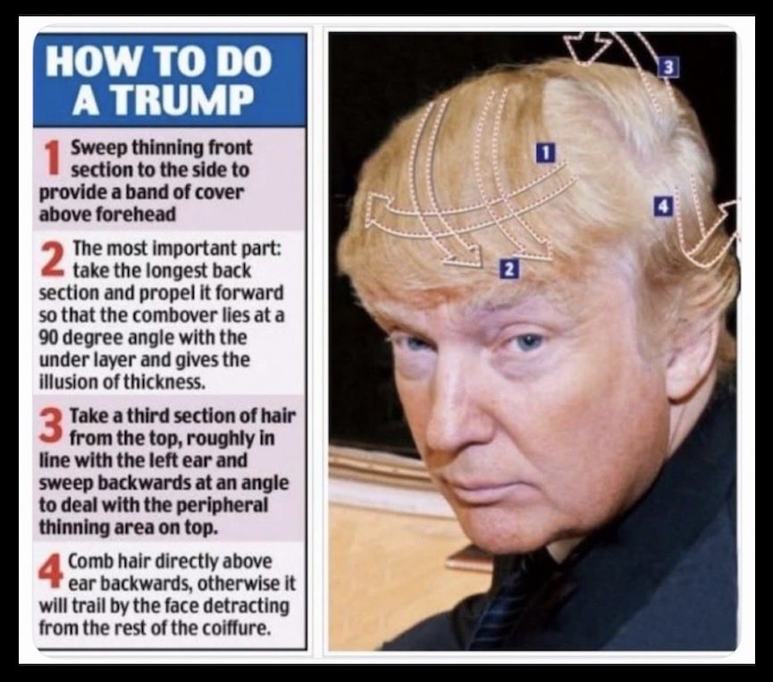 kangaroos991's tweet photo. OMG! Would you believe that one of his
weird 'disciples' probably spent #hours
making this? Perhaps they #believed it could be #amusing, or instructive? 🤷♀️
Earth to #MAGA, it's NOT 'humorous' at
all; it's 'freaking' hilarious! 🤣😆🤭
MAGA is a #DumbTrumpCult, agree? 🙋♂️ https://t.co/czLi4SKHFQ