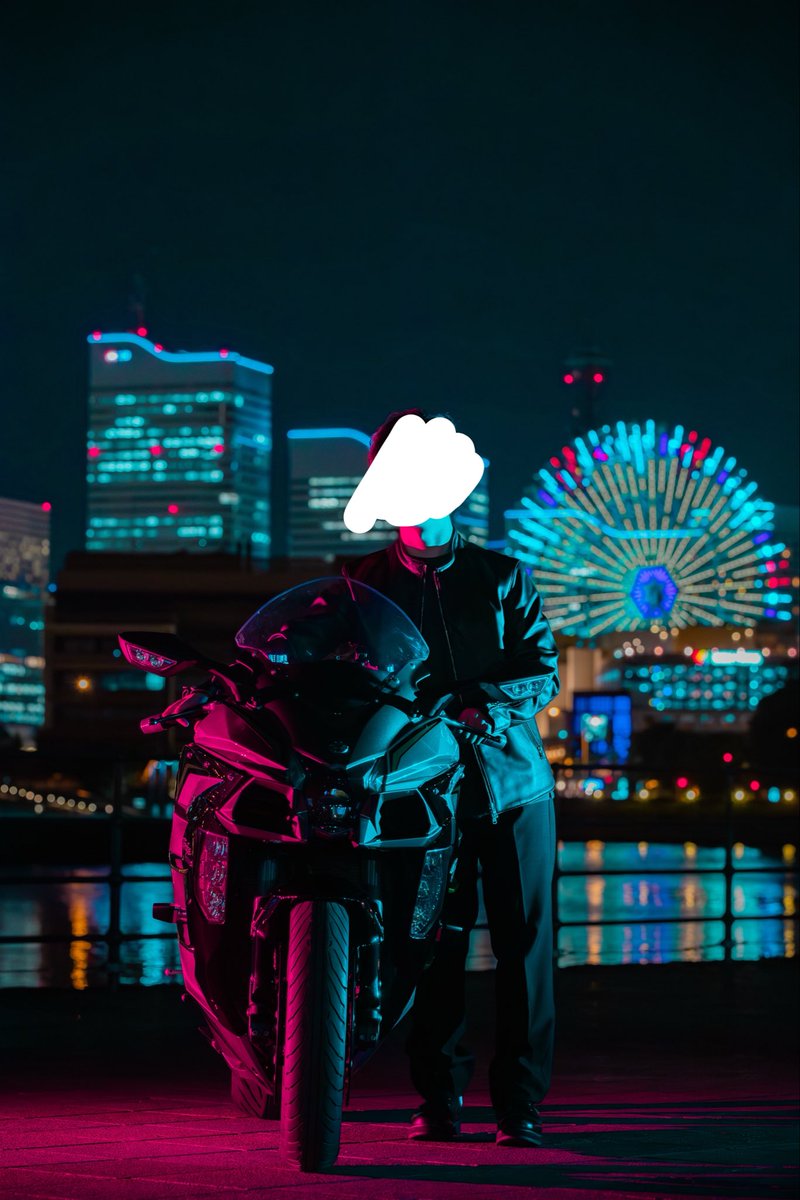 Vr8Dm's tweet photo. #バイク好きな人と繋がりたい　＃バイク乗りと繋がりたい　#バイクのある風景　#ツーリング　#バイク写真部　#みなとみらい

写真撮って貰った！ https://t.co/vVuLQRimu3