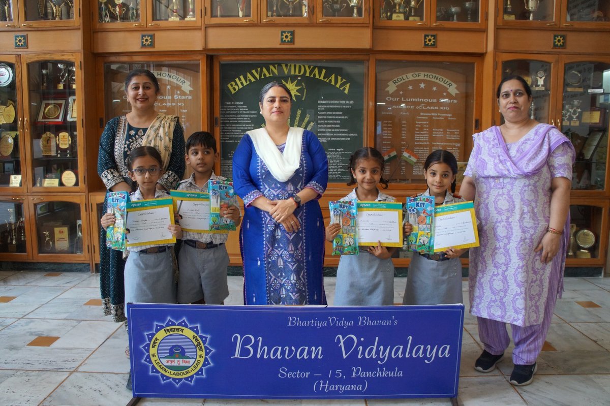 Bhavan Vidyalaya Panchkula tweet media