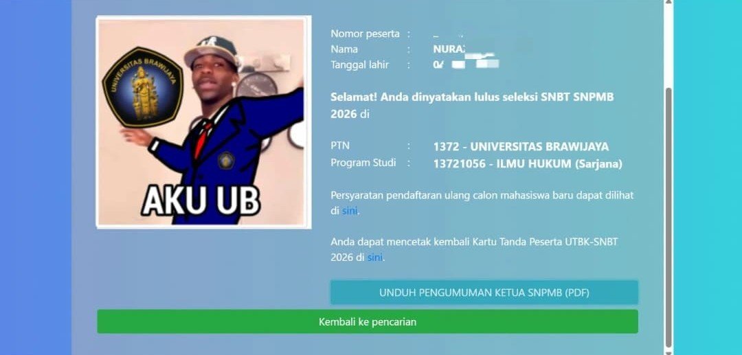 Nuya DITERIMA FHUB tweet media