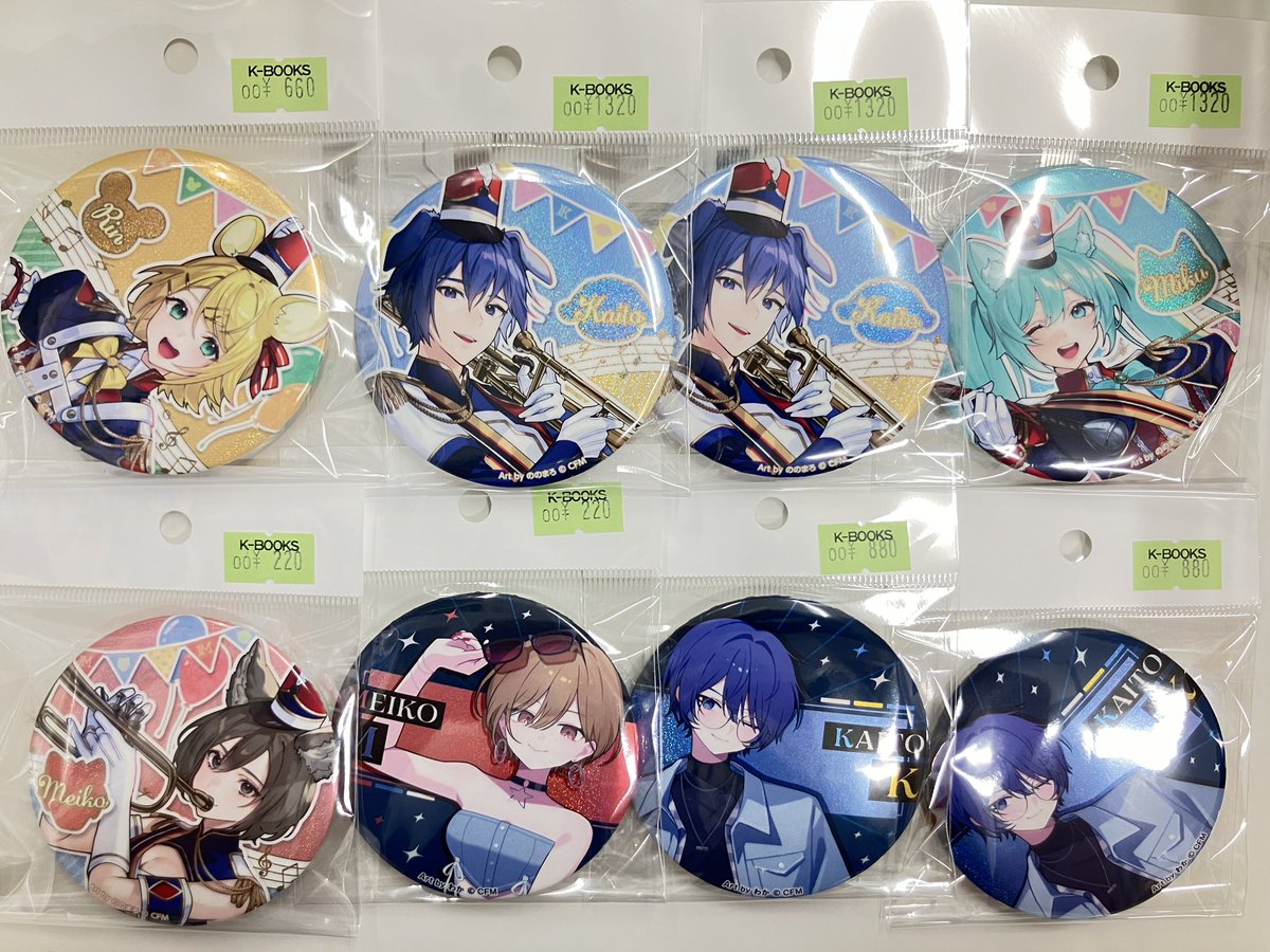 入荷情報】 初音ミク ボーカロイド ボカロ 大き目ホログラム缶バッジ
