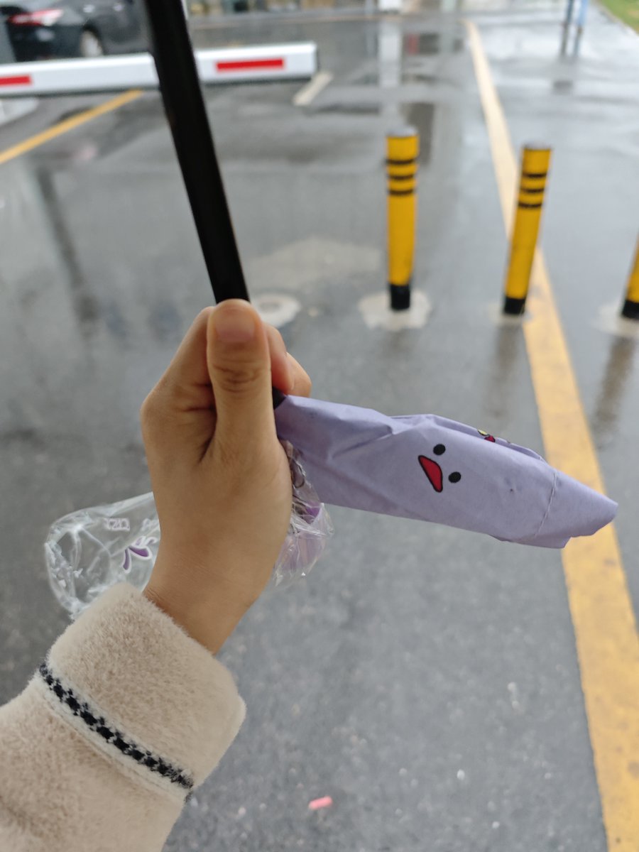 sutirtha1982's tweet photo. Used to take 40 mins to walk home from work in the rain. Now I have my little foldable umbrella in my bag—every small thing makes daily life warmer. https://t.co/MRm3RwSSnI