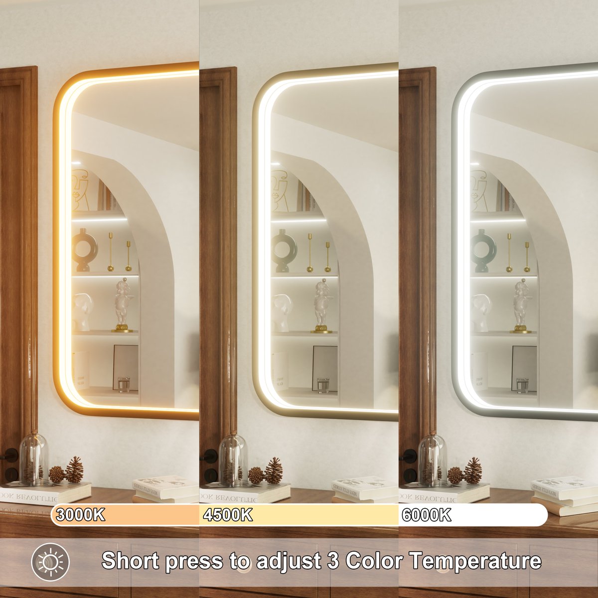 JSneijder2024's tweet photo. Best LED bathroom mirror!
✨Black/Gold/Silver
🎨3 light temps
💡Dimmable
🌫️Anti‑fog
Don’t miss out👇
https://t.co/LWDYI64GuF
#BathroomRenovation #LEDMirror https://t.co/Del0xpD1kh