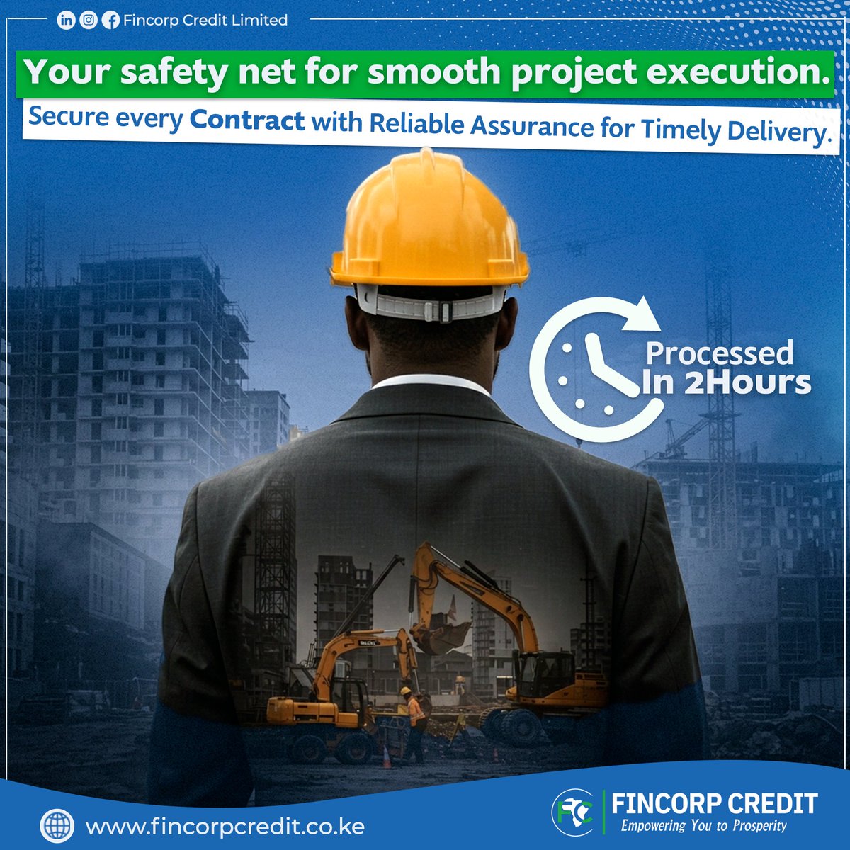 FinCorpCredit's tweet photo. Your trusted partner for fast and reliable Performance Bonds that keep projects on track and contracts secure.

For more info call 0706355355 or dial *827#

#ContractSecurity #PerformanceBondSolutions
#fincorpcredit https://t.co/GVVWqqUQT4