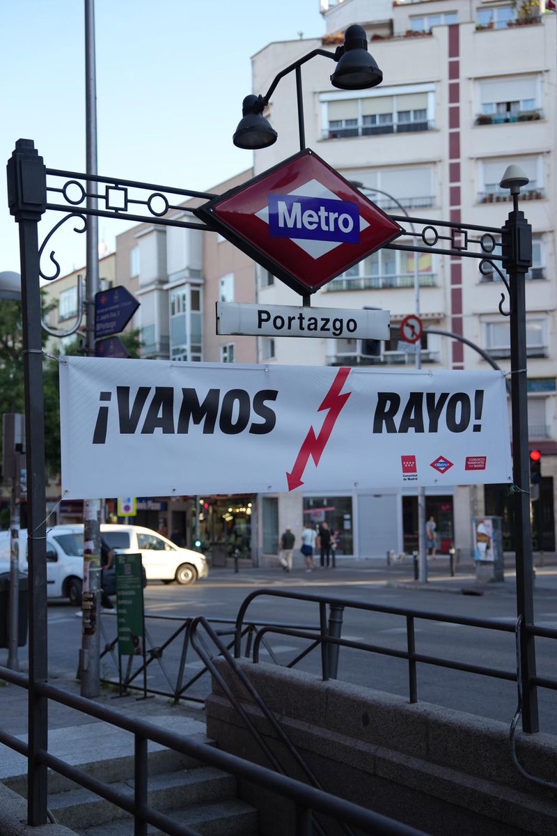 Metro de Madrid tweet media