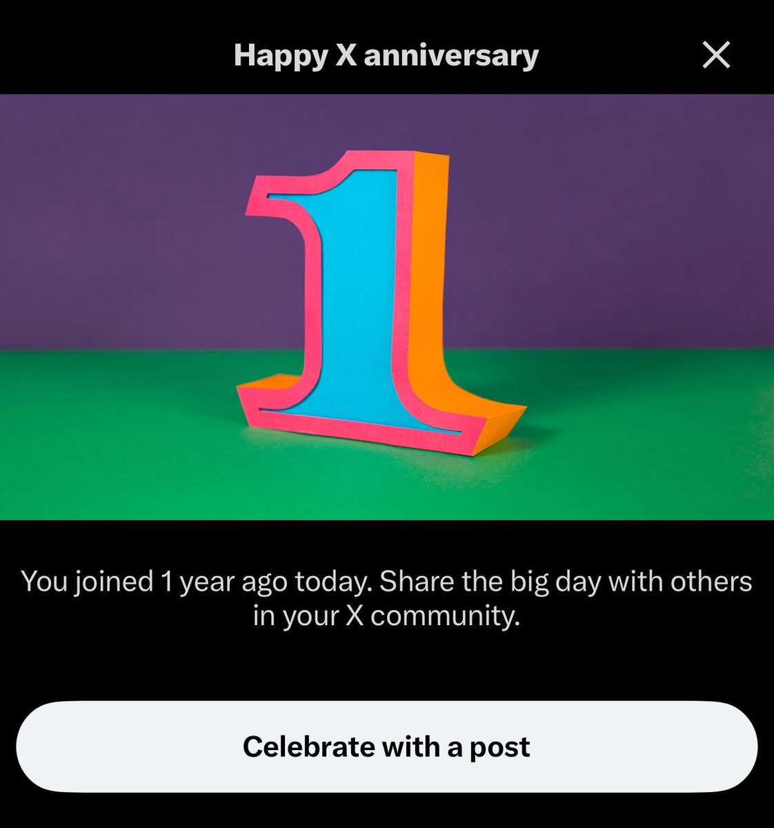 yapslingerx's tweet photo. It marks one year today since I officially joined X.

Reflecting on this time, I find myself proud of the smaller, yet meaningful, accomplishments.

These include the occasions I persisted, even when it seemed no one was observing my efforts. I'm also proud of the posts I hesitated to share but ultimately published, and the rich conversations that began with just a single tweet. I appreciate the individuals I’ve connected with here, who have evolved into truly valuable contacts. Moreover, I'm grateful for the insights gained, the personal development, the successes achieved, and even the moments that did not turn out as intended.

A year later, I can confidently say I am in a stronger position than when I began, though I recognize there is still considerable progress to be made toward my ultimate aspirations.

Yet, this ongoing journey is precisely what makes it so compelling.

I continue to learn new things. I am still actively building on my foundations. And I push myself daily to strive for better outcomes.

My sincere gratitude goes out to everyone who has interacted with me on this platform.

What stands out as your most significant achievement on X to date?