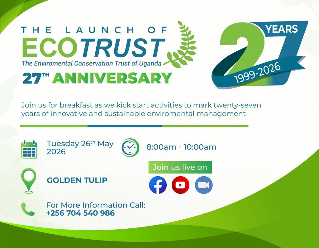 What started off as a community led conservation, @ECOTRUST_Ug now ...