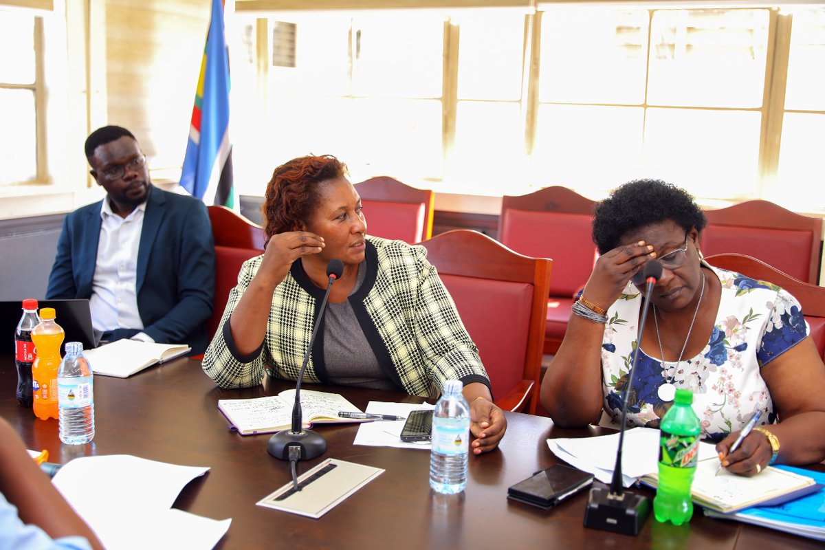 mopsuganda's tweet photo. The Ministry of Public Service convened a Project Management Team meeting to advance the establishment of the Kampala Regional Service Uganda Centre. The meeting brought together key stakeholders to review progress on the cost appraisal and site meeting proposals led by MOWT. https://t.co/8U6rl1WI3J