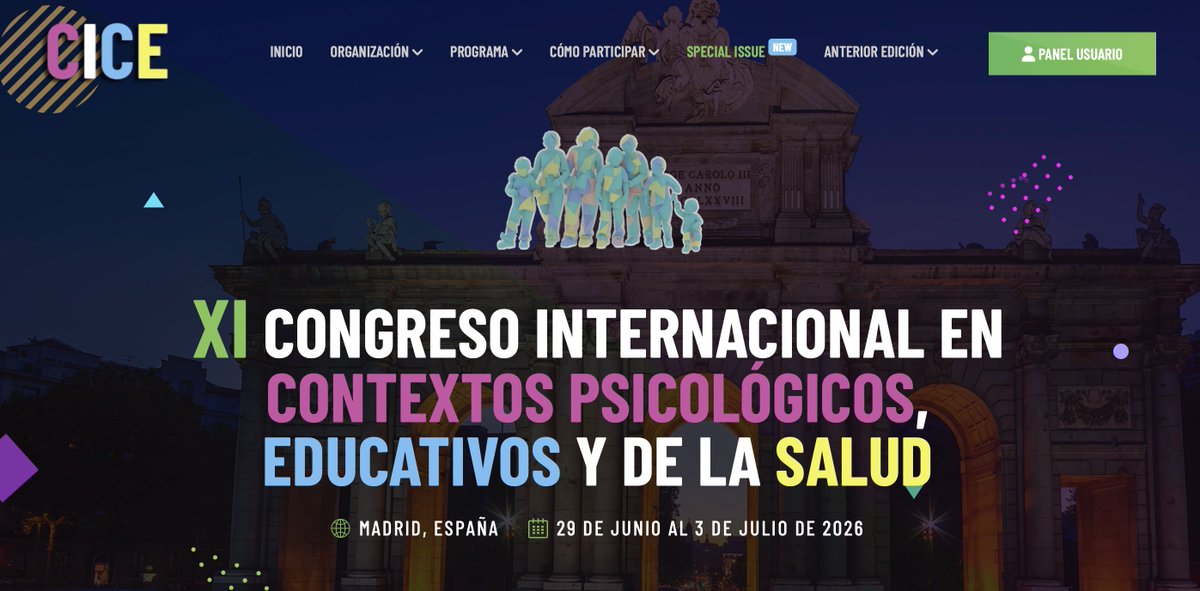 FernandoBoillos's tweet photo. Del 29 de junio al 3 de julio de 2026 estaré en Madrid participando en el XI Congreso Internacional en Contextos Psicológicos, Educativos y de la Salud con la ponencia: "Gamificar para transformar: cuando aprender se convierte en una aventura con sentido". https://t.co/UpnpG38CQD
