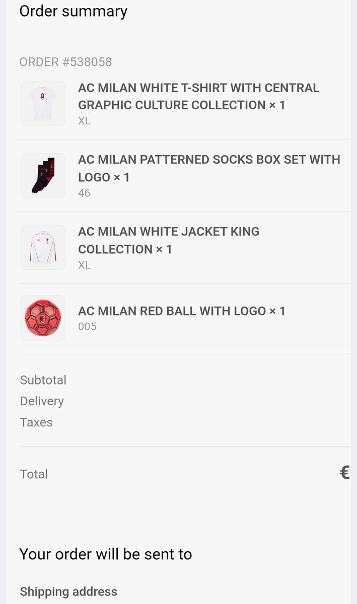 CrisFerreirachz's tweet photo. Big thanks again to @socios .com and @FanTokenRewards 🫂
After last years order for christmas with the @acmilan #PumaKing collection I could order now all things to complete the #Rossoneri look with another 100€ voucher
And a football for my sons to choose between $ACM or $BAR https://t.co/13taB3BzZt