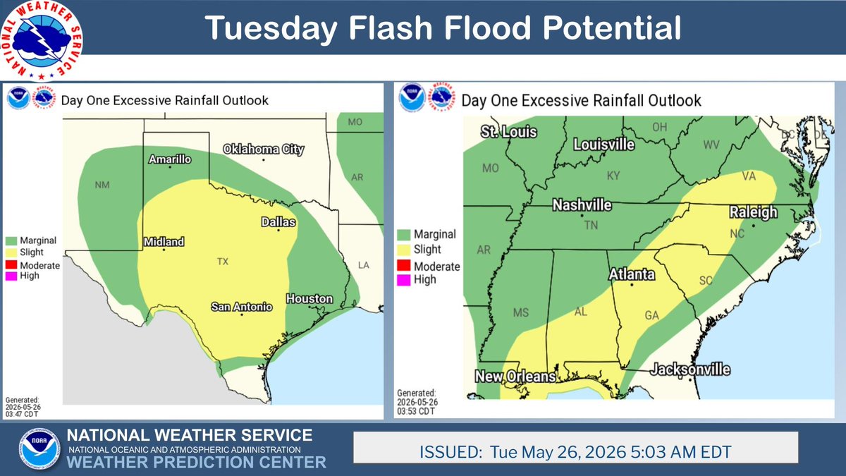 NWS Weather Prediction Center tweet media
