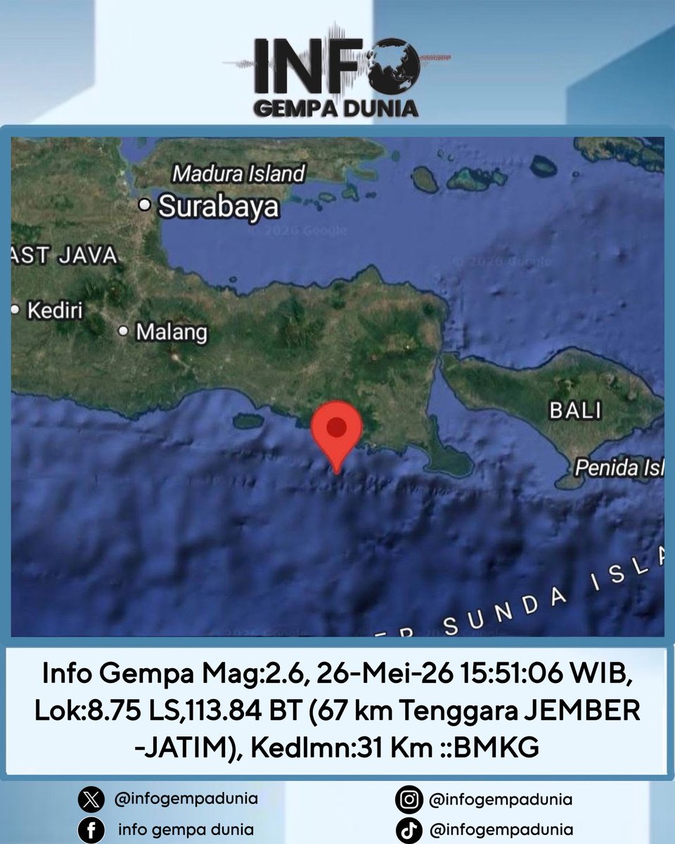 Info Gempa Dunia tweet media