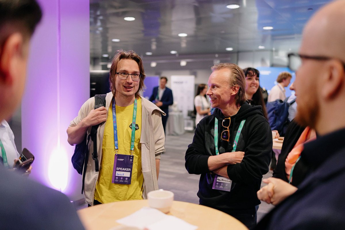 Eficode's tweet photo. Last week, our CTO of Managed Services, Kalle Sirkesalo, had a packed schedule at DevDays, DevOps Pro, and CyberWiseCon Europe 2026 in Lithuania. https://t.co/RCC2y9bTZI