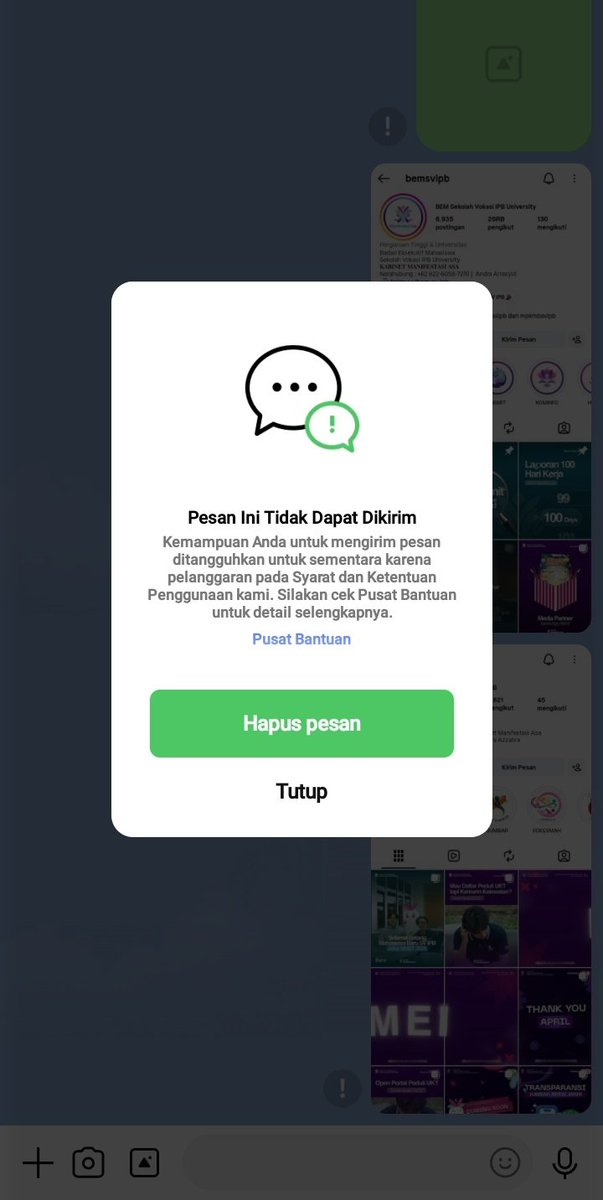 bevoref's tweet photo. iniii gimana tolonggg aku masih gakbisa ngechat katingnya 😭😭😭 #ipb https://t.co/My32Idl9EO
