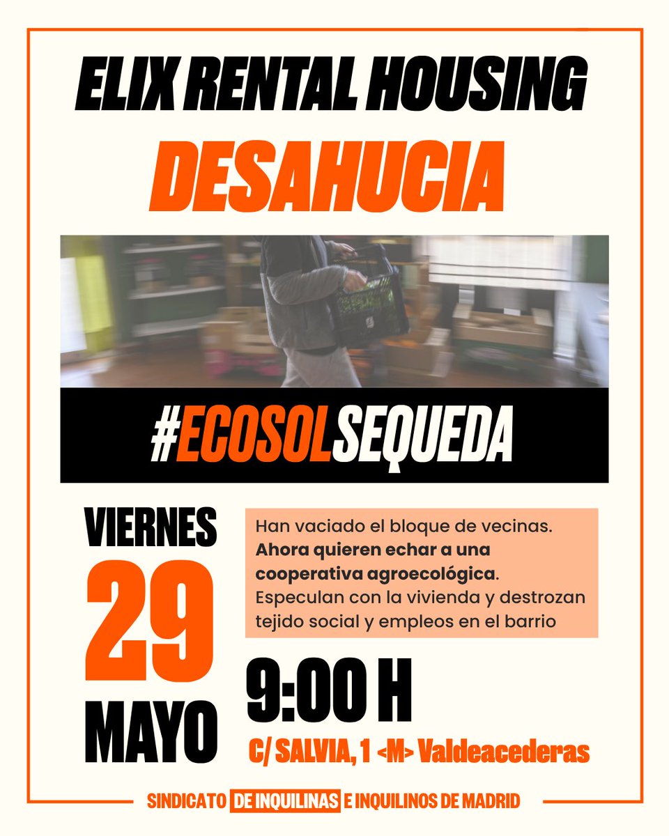 Sindicato de Inquilinas e Inquilinos de Madrid tweet media