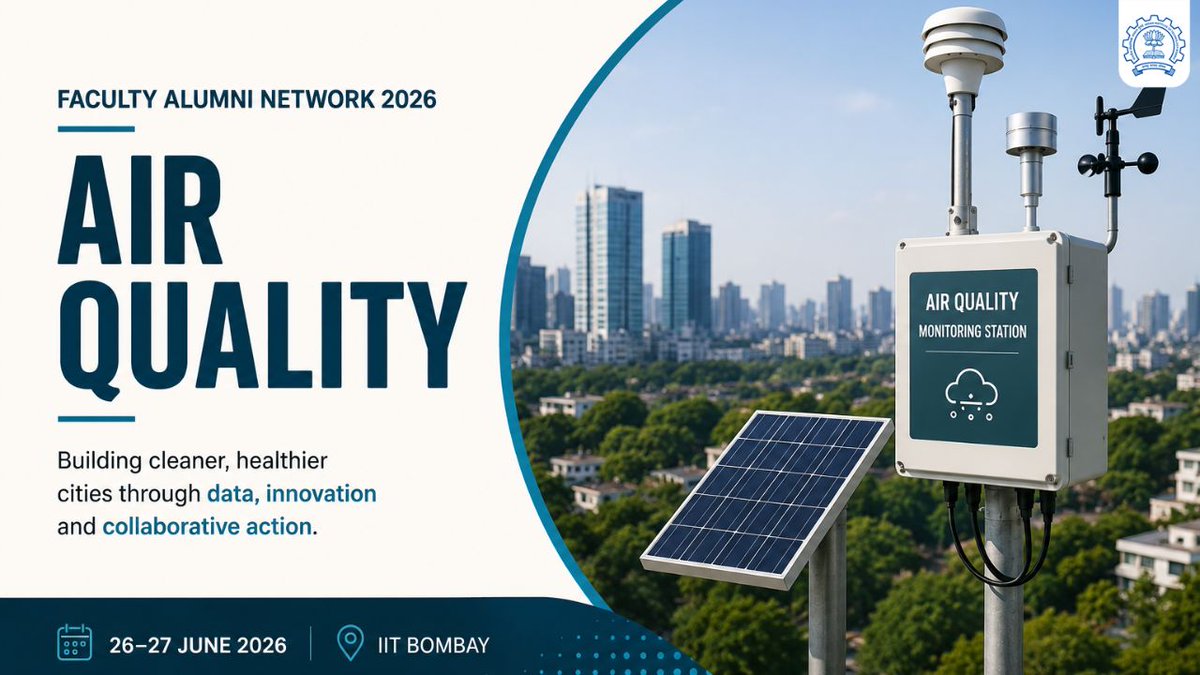 DeanACRIITB's tweet photo. #IITBombay's Faculty Alumni Network (FAN) 2026 brings together academia, industry, research, entrepreneurship, and investment to accelerate India's deep tech through funding, partnerships, and translational research: https://t.co/8A9izpgs5j

📍@iitbombay  | 26–27 June 

#FAN2026 https://t.co/Pmer8AIEgd