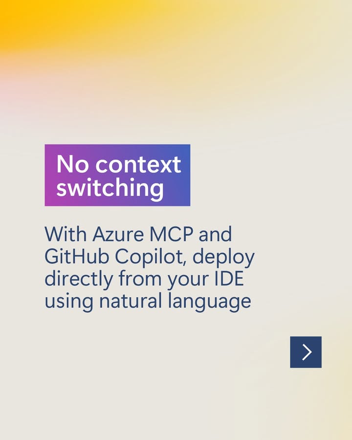 microsofttech's tweet photo. Developer innovation hit new heights at GitHub Universe. 🤖 

1️⃣ Automate tasks with AI agents 
2️⃣ Deploy to cloud without leaving your IDE 
3️⃣ Build smarter with enterprise-grade security  

Ready to supercharge your workflow?  👉 Learn more: https://t.co/OvLF3OkBO5 https://t.co/MCDX3Z2SLV