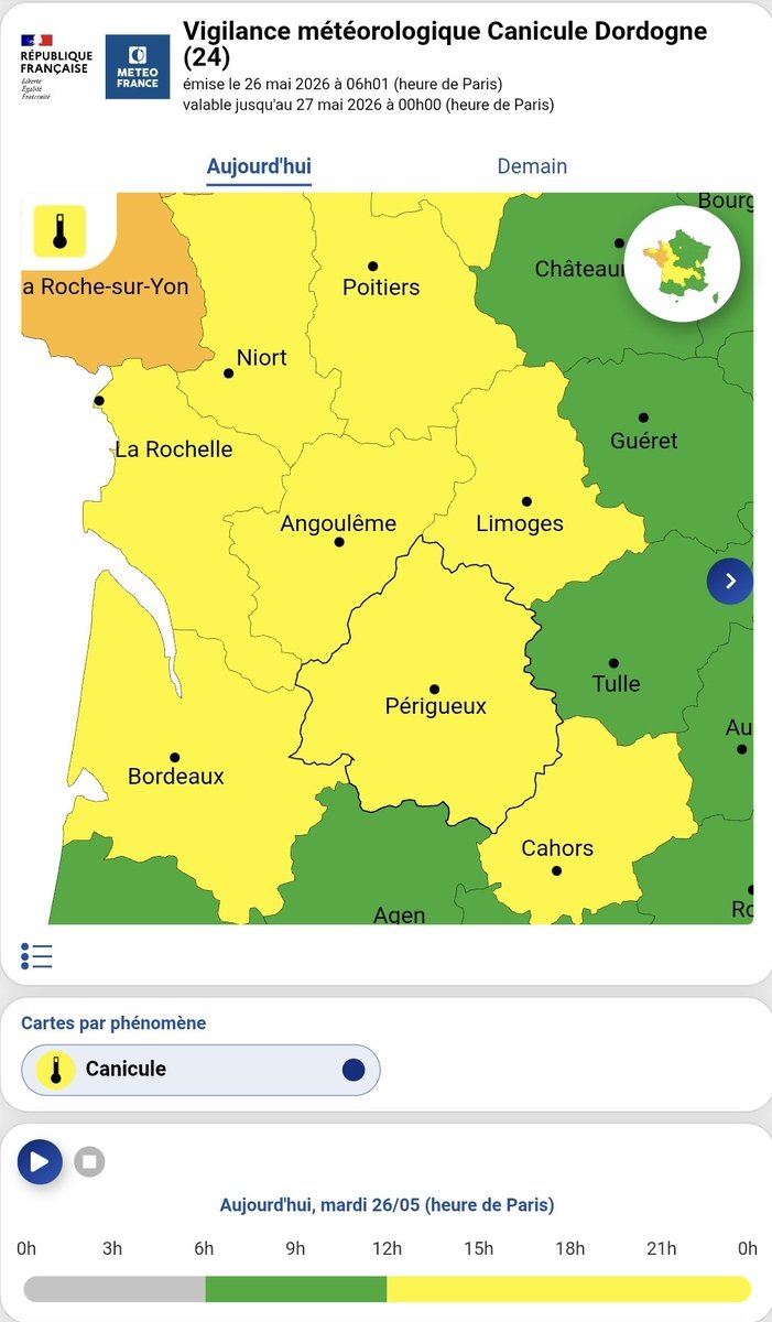 Risques & Catastrophes Naturelles - Dordogne tweet media