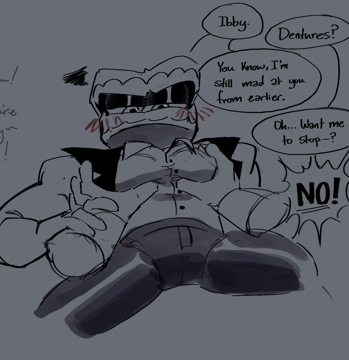 freaky_filez's tweet photo. Sorry guys, was just lamenting the fact there’s a lack of bottom!Caine x Top!reader fics online (sigghhhhhhh)

#caine #tadcsona #genitalcircus https://t.co/ASSlm5HtD6