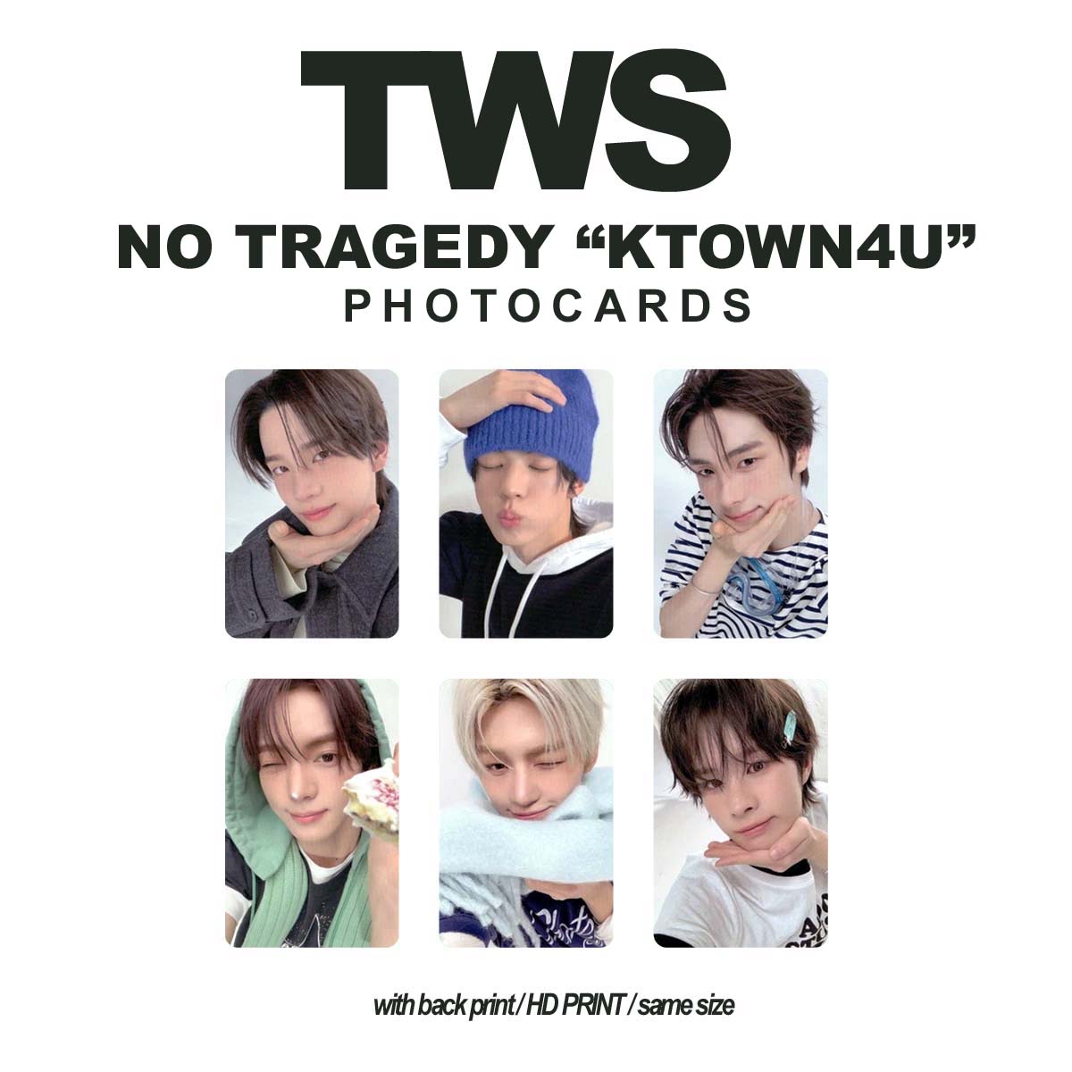 kpopMerchDasma's tweet photo. TWS NO TRAGEDY POB  photocards

📌check our pinned tweet or ALT

You may order by piece. Order now! Collect your fave pcs here! Dm us for inquries! 

t. 투어스 Shinyu Dohoon Youngjae Hanjin Jihoon Kyungmin 사이 pc  pob weverse makestar musicart showcase ktownu4 #tws_no_tragedy https://t.co/XBxZQuTFUv