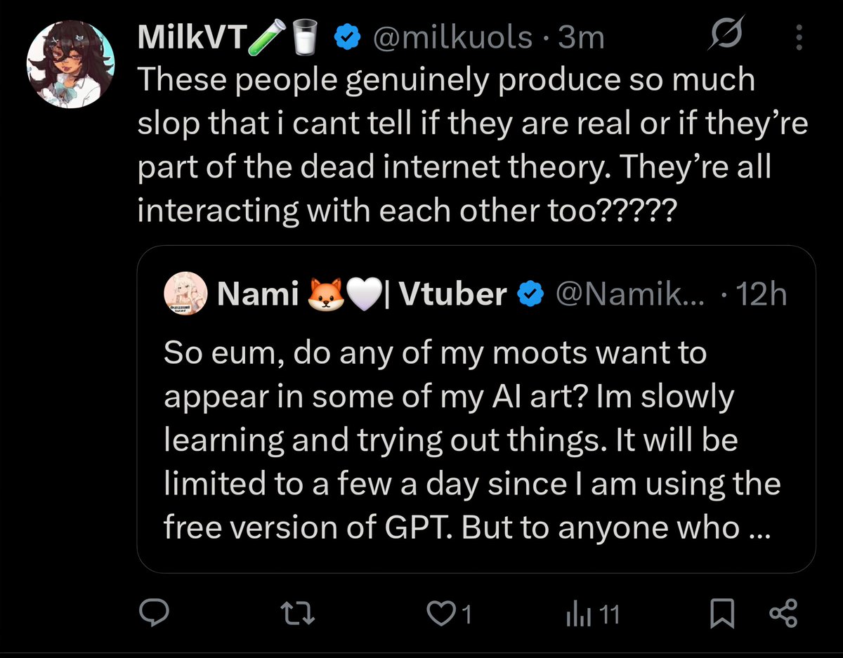 Nami 🦊🤍| Vtuber tweet media