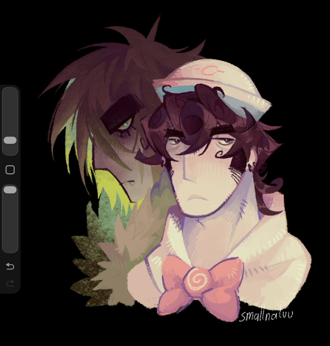 smallnaluu's tweet photo. Muffin &amp; Kevin 
#spookymonth https://t.co/BjONvSwoZm