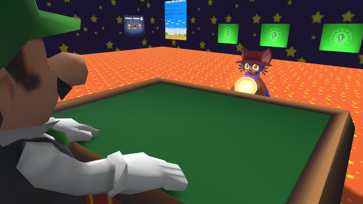 Sodabun_'s tweet photo. late night gambling at luigi's 
lets go gambling!

world link V
https://t.co/tz9JMUwZmP
#Vrchat #luigi https://t.co/r4kCf0M1yq