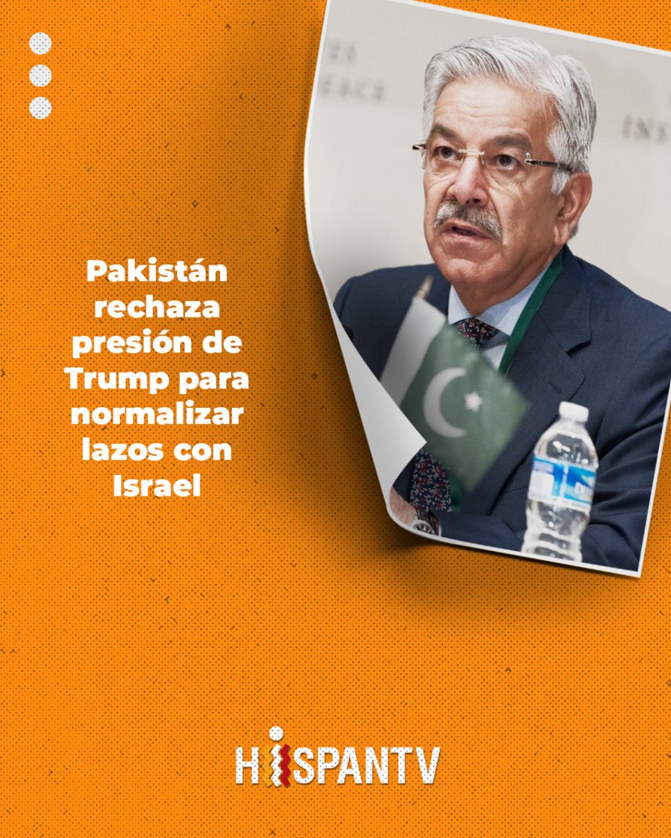 HildebrandoAlf4's tweet photo. @isaacrrr7 🇵🇰 Pakistán ha rechazado una invitación de Trump a los países de la zona para normalizar lazos con Israel, tachando la medida de un abuso de la tregua con Irán. https://t.co/sCcU4anuJ4