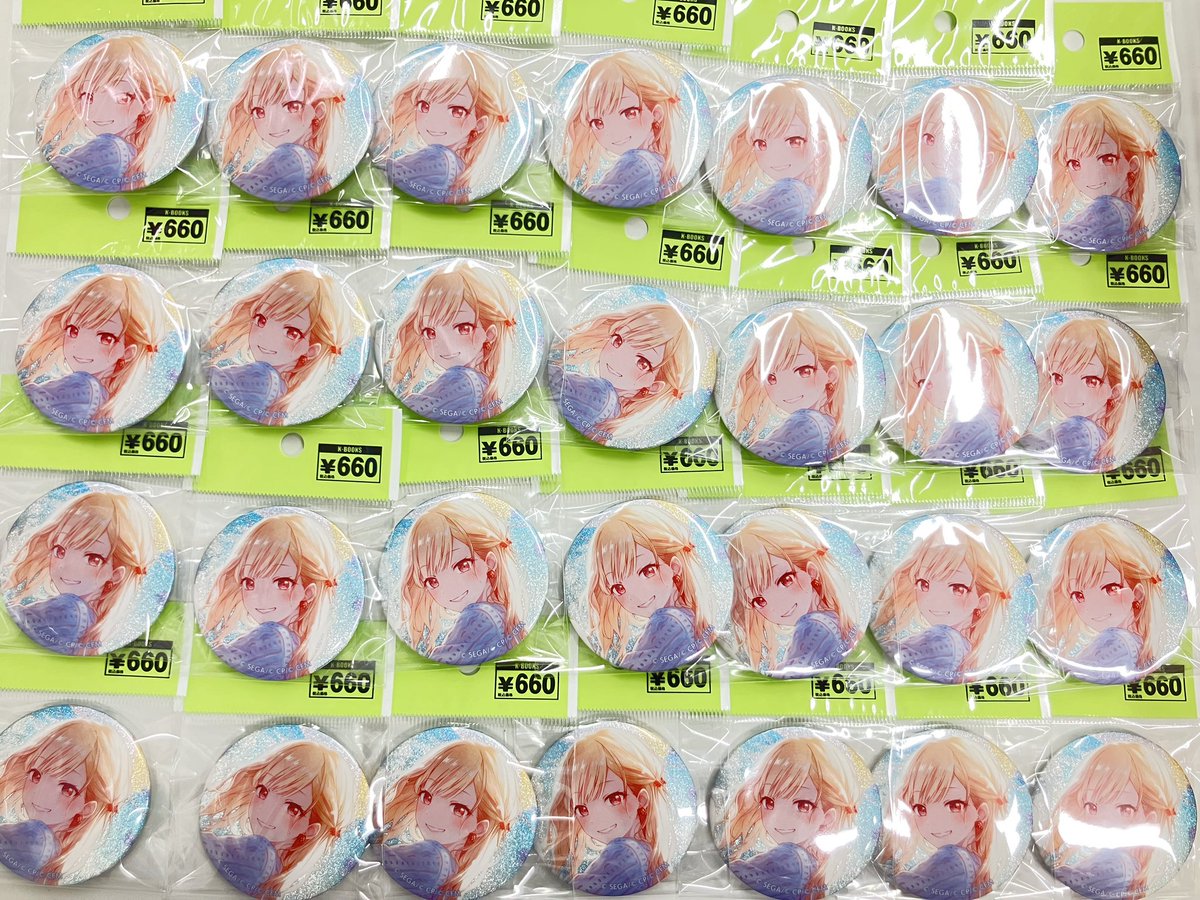 入荷情報】 プロジェクトセカイ プロセカ グリッター缶バッジ 天馬咲希