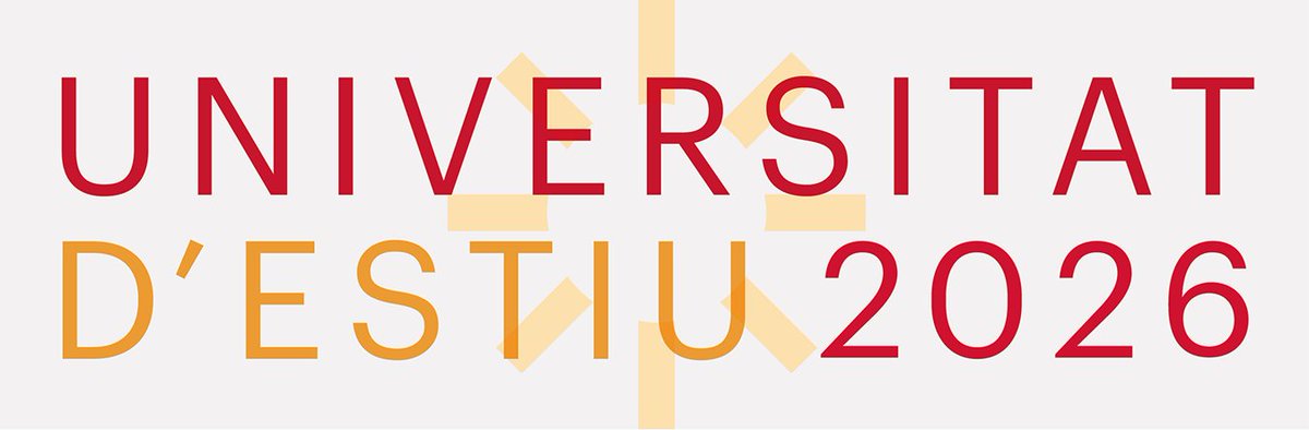 uvic_cultura's tweet photo. ☀️Inauguració de la Universitat d'Estiu de la @uvic_ucc 
❤️Acte homenatge a les escoles @VedrunaCat  
🗓️3/06 -19.30h
➡️Sala de la Columna de l'@aj_vic 
📲Reserves i + info: ogc@uvic.cat https://t.co/dZSPEDCFOj