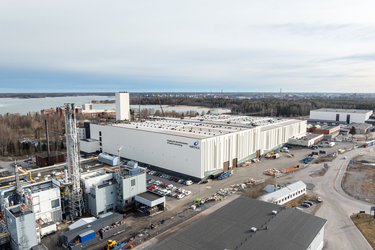 wartsilacorp's tweet photo. Wärtsilä to further expand its technical production capacity by an additional 30% to meet the growing global demand in the energy &amp; marine industries. 

Read more: https://t.co/nZL7MdcXL1

#Finland #EnergyTransition #MarineInnovation #Decarbonisation https://t.co/2TbszrodCd