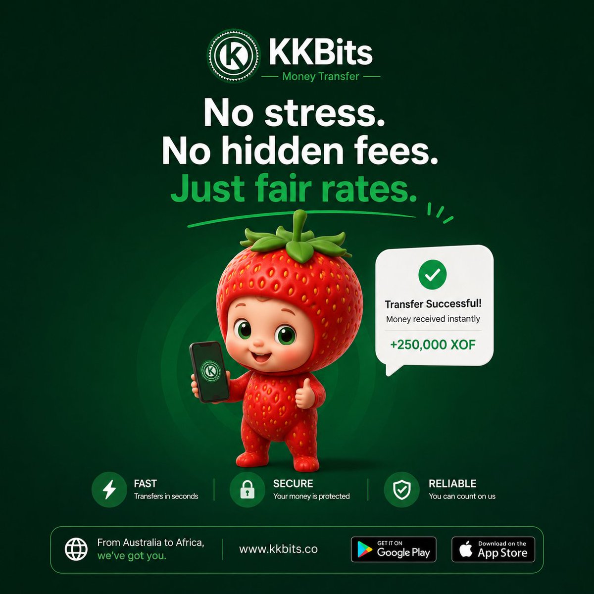 KKBITS1's tweet photo. #KKBits #Fintech #SendMoneyHome #AustraliaToAfrica #MoneyTransfer https://t.co/yvUFDRyzAr