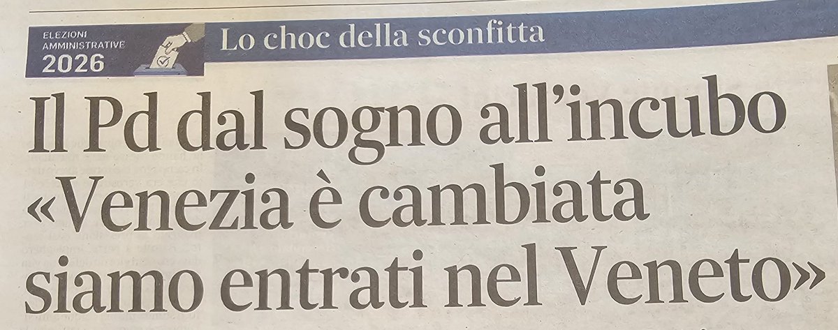 Pennacchiiiii's tweet photo. Riassumere in tre righe il rapporto di Venezia col resto della regione. Diesci. https://t.co/1uZpTW8muW