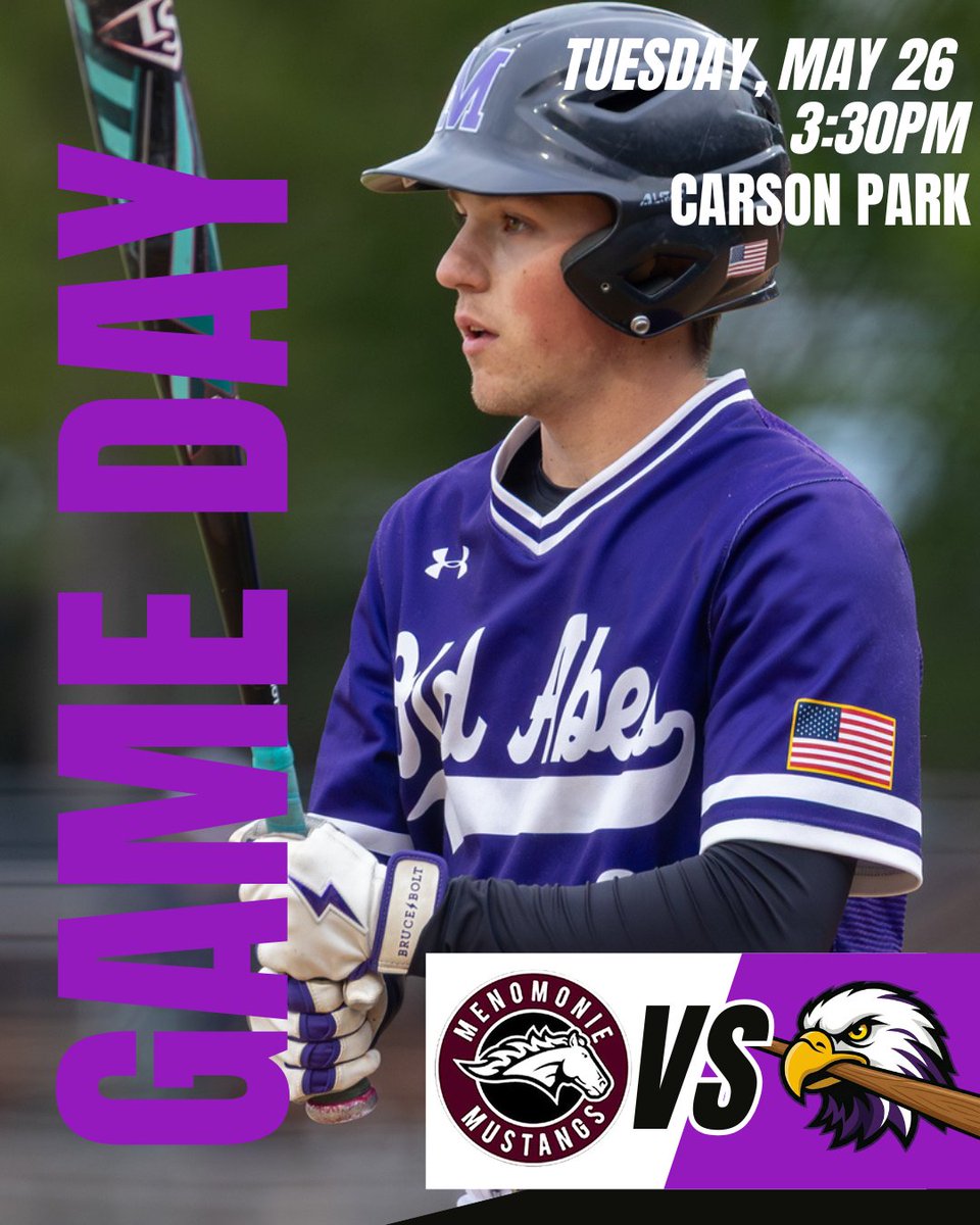 oldabebaseball's tweet photo. GAMEDAY: FINAL REGULAR SEASON HOME GAME 🦅
The Abes host Menomonie for the home finale.
⏰ First Pitch: 3:30 PM (Note earlier time!)
📍 Carson Park - Eau Claire, WI
📺 @ZaleskiSports Stream: https://t.co/P97ZMcgVrC
#OldAbeBaseball #onamission #BigRiversConference https://t.co/pid1oSe3mI