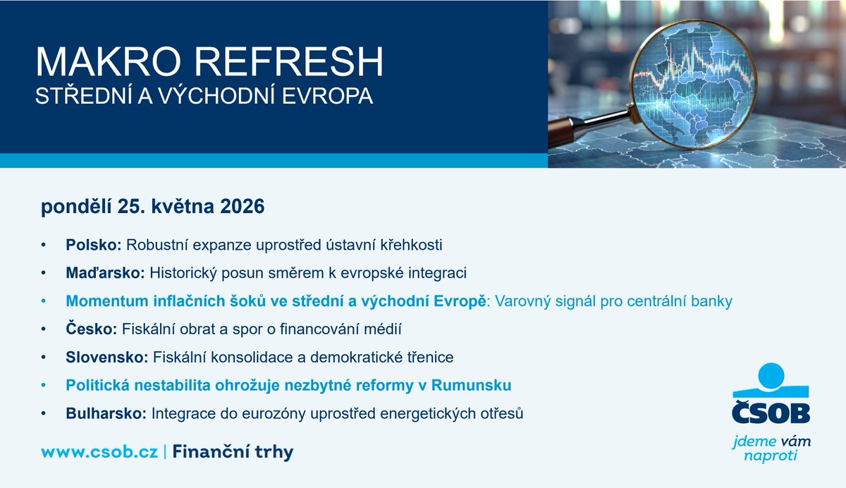 Analytici ČSOB tweet media