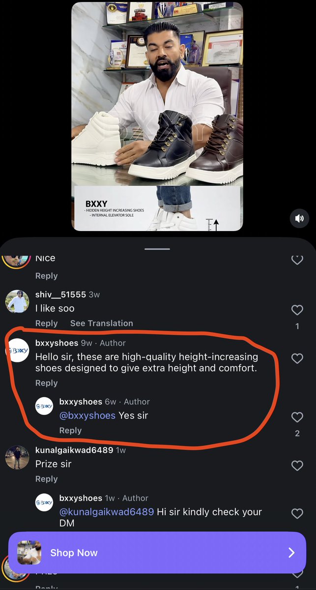 aghorism's tweet photo. Instagram is full of fake reviews/comments. I think they mistakenly commented from their own profile and then responded back too lmao. How dumb you have to be to do something like this? Instagram should not allow these business pages to delete the comments on their reels. https://t.co/A2mNLkbwS6