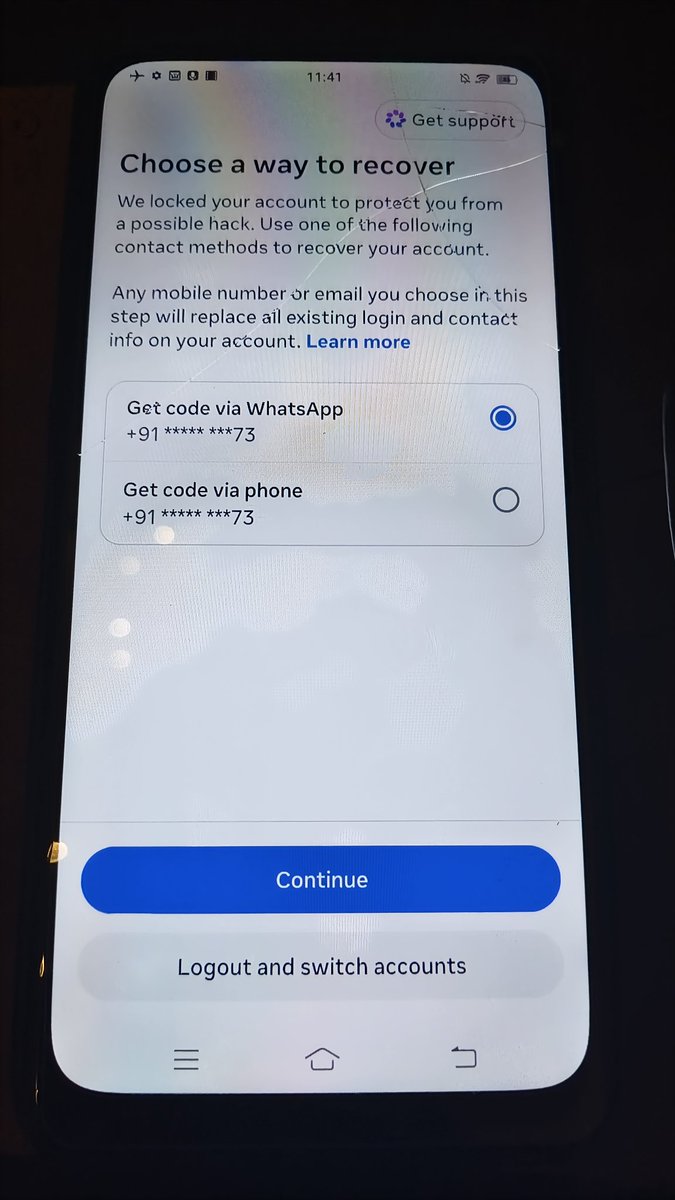 asthathinks's tweet photo. 🚨 URGENT @instagram @Meta
I'm a creator from India (@asthaa_._145). My account was hacked on 9th May. 17 days. 3 suspensions. Multiple email still and I'm meta verified.
The hacker's number is STUCK in Instagram's backend and I can't remove it. This keeps causing suspensions . https://t.co/DadZKO55to