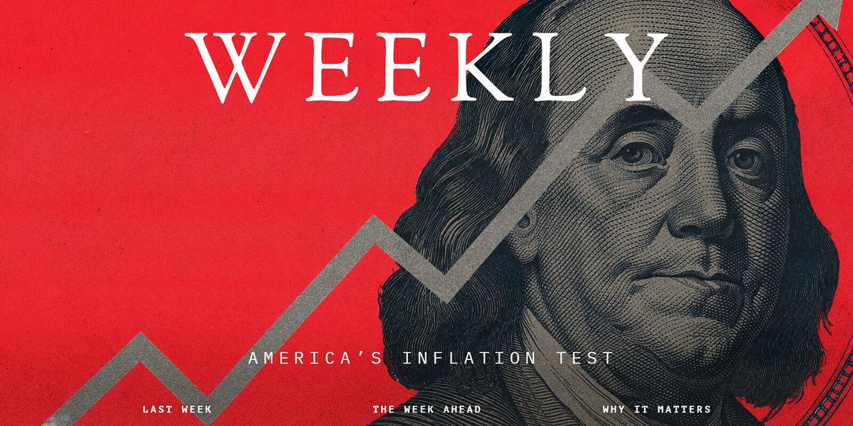 finimize's tweet photo. 🔎 The Focus This Week: America’s Inflation Test

On Thursday, the US releases April’s PCE index – the Fed’s preferred inflation gauge.

The question isn’t just whether consumer prices are still rising. It’s whether they’re rising fast enough to make rate cuts look even more unrealistic – or, worse, to put hikes back on the table.

March’s numbers didn’t exactly calm anyone down: headline PCE rose 3.5% YoY, up from 2.8% in February. Core PCE – which strips out food and energy – rose 3.2% YoY.

That was in line with expectations, but still too hot for comfort, especially with the Fed’s target sitting at 2%.

The worry is that April won’t look much better – investors are bracing for another sticky PCE report, with core inflation expected to edge up to 3.3%.

This won’t be investors’ first look at April inflation – the other key inflation gauge, the CPI, showed that inflation climbed to 3.8% in April, with energy, housing costs, and food all pushing prices higher.

The PCE, however, will be the number the Fed watches most closely, because it gives a broader view on what people are actually buying.

It also arrives alongside income and spending data that show whether households are still powering through those higher prices – and if they are, inflation is likely to remain stubborn.

Meanwhile, the bond market has already started doing the Fed’s talking for it – suggesting that borrowing costs should and will remain high.

The US 30-year Treasury yield briefly hit 5.2% last week, its highest level since 2007, as investors demanded more compensation for inflation risk and America’s growing debt load.

See, rising long-term yields are the market's way of betting that inflation and government borrowing will both stay stubbornly high.

And investors suspect they may not have seen the peak yet: in one widely followed survey, 62% of global fund managers said they expect that yield to reach 6%.

Traders have also sharply repriced the outlook for interest rates: before the Iran war, they were expecting 2-3 cuts this year. Now, markets are betting on a much higher chance of a hike by December.

So this week’s PCE report could land in three very different ways.
• A lower-than-expected reading would give investors some relief, especially after the recent jump in long-term yields.
• A result in line with forecasts would probably keep markets stuck in their current holding pattern: no cuts on the horizon, but no panic either.
• A hotter number, though, would be the uncomfortable one. It would make the “higher for longer” story feel more like “even higher again”, and that could put fresh pressure on stocks, bonds, mortgages, and anything else that’s been counting on cheaper money.

Read the full Finimize Weekly Brief – a recap of last week’s highlights and a preview of the key things to watch in the week ahead – here:
https://t.co/piu7EcTnh2

#US #Inflation #USeconomy #PCE #Bonds