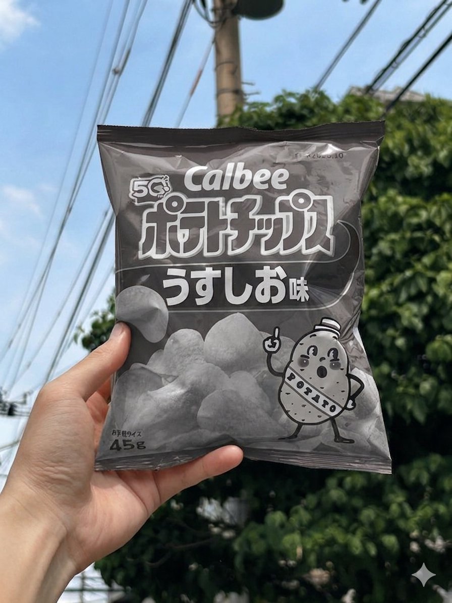 ⚠️AiのGemini使用』これこそ白黒のポテトチップスを証明すべきだ