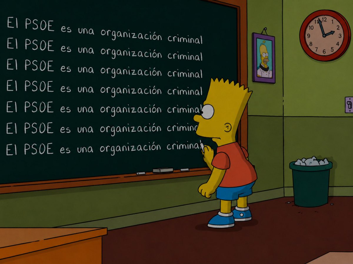 hazteoir's tweet photo. Buenos días a todos.

Hoy, al igual que ayer, y de la misma manera que mañana, en @hazteoir lo tenemos claro:

El PSOE es una organización criminal...

... y no vamos a parar hasta que todos los #Criminales se sienten en el banquillo.

¡Que tengáis un día estupendo! https://t.co/P8j9tlCbc1