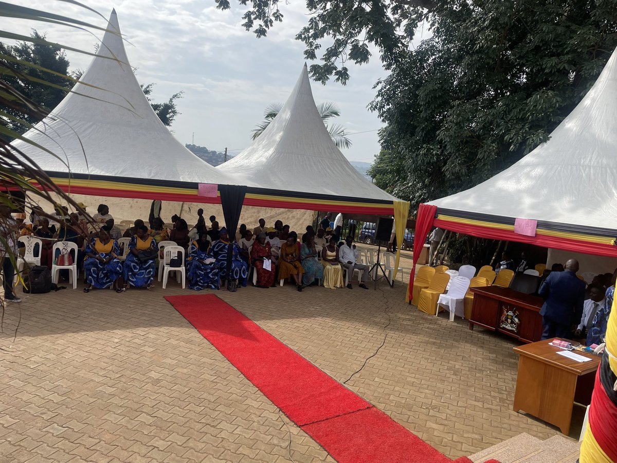 WakisoTC's tweet photo. HAPPENING TODAY 

OFFICIAL SWEARING IN OF NEWLY ELECTED COUNCILORS OF WAKISO TOWN COUNCIL. 

Wakiso, Vibrant &amp; Growing 🤝 https://t.co/ur8j29HqkA