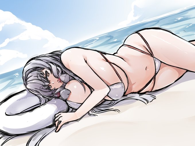Д◎) ゆう叢雲 あっちゅいとさっむいがこうごにこうごに…もう水着でいいんじゃね?(暴言