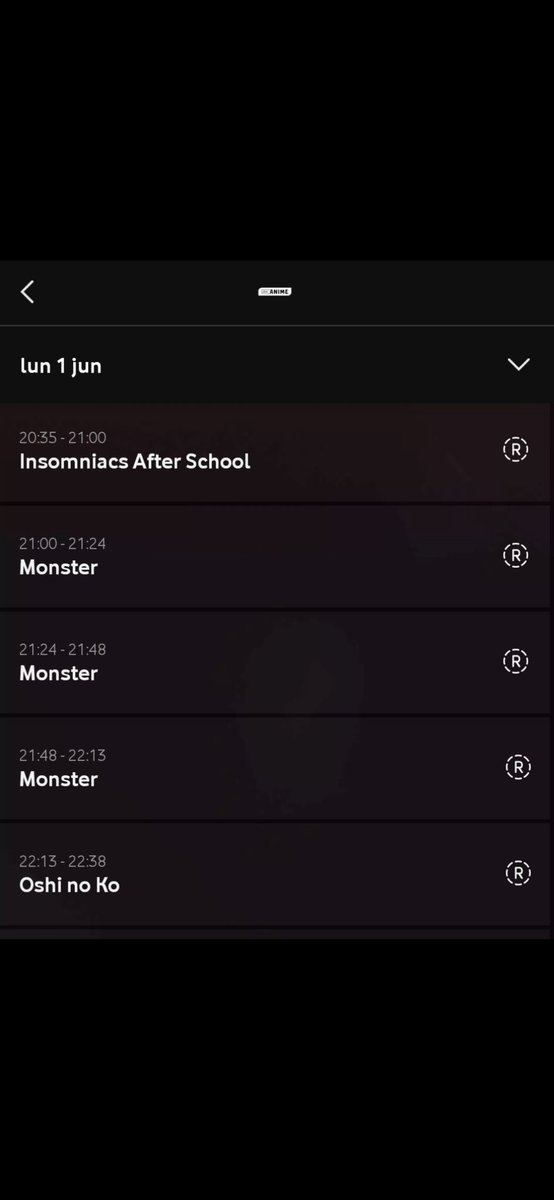 Oterman92's tweet photo. @lxcsxsn Por el momento hay listados 3 capítulos para el lunes, veremos como evoluciona. https://t.co/60kvXIppFF
