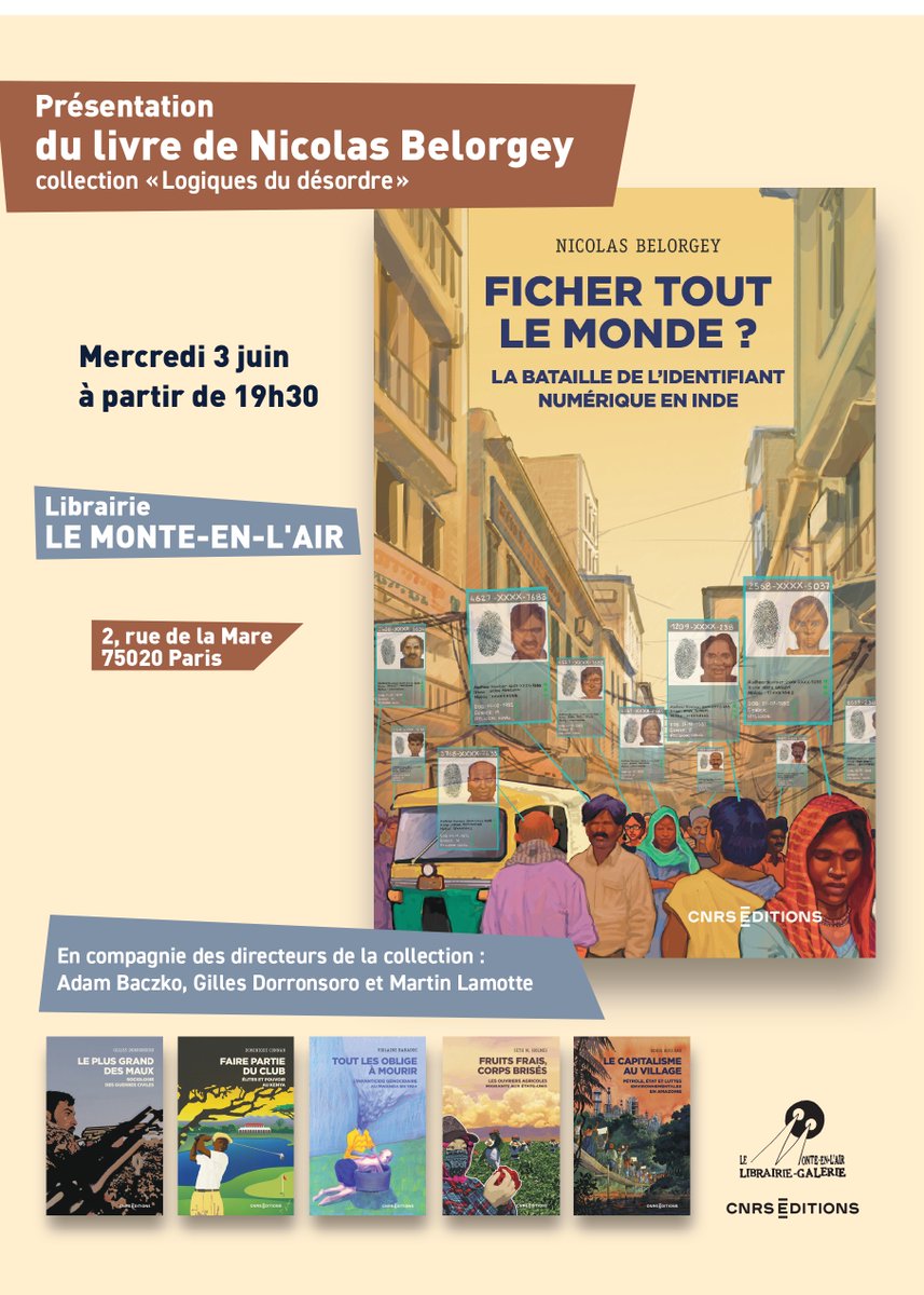 AdamBaczko's tweet photo. À l’arrivée, quelques entreprises en tirent profit, tandis que les populations les plus fragiles en paient le prix : accès aux droits sociaux, dépendance administrative, libertés publiques.
📍Le 3 juin à 19h30 @lemontenlair. Rejoignez-nous ! 6/6 https://t.co/2v3yyl7LzL