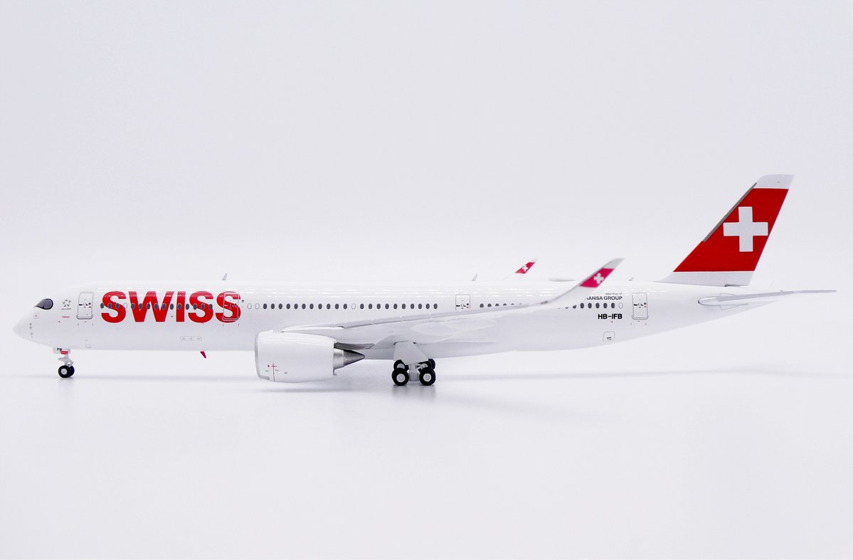 ModelAirliner's tweet photo. 本日のおすすめ
🔴先割予約15％OFF🔴
1/400 A350-900XWB スイス国際航空 HB-IFB
👇👇👇👇👇👇👇
https://t.co/qy4RX4yzPE

＃旅客機模型
＃飛行機模型専門店
＃飛行機模型 https://t.co/kPNDwZDSO4
