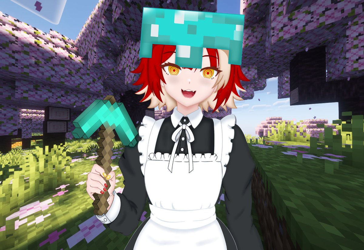Vaalntines's tweet photo. Estas son 18 horas continuas de trabajo, espero les guste porque es el mejor dibujo que he dibujado ❤️

#vtuber #art #draw #dibujos #arte #fanart #minecraft #minecraftfanart https://t.co/U0KctYMc7q