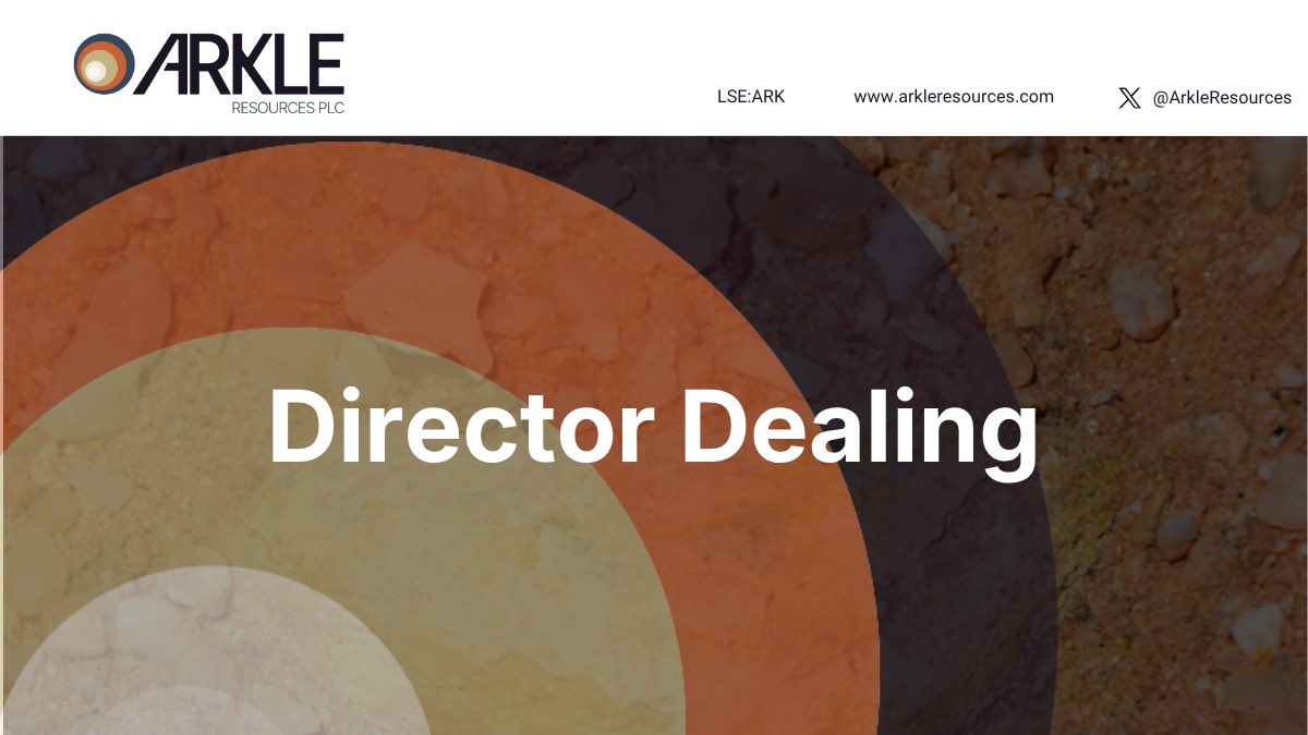 Arkle Resources PLC tweet media