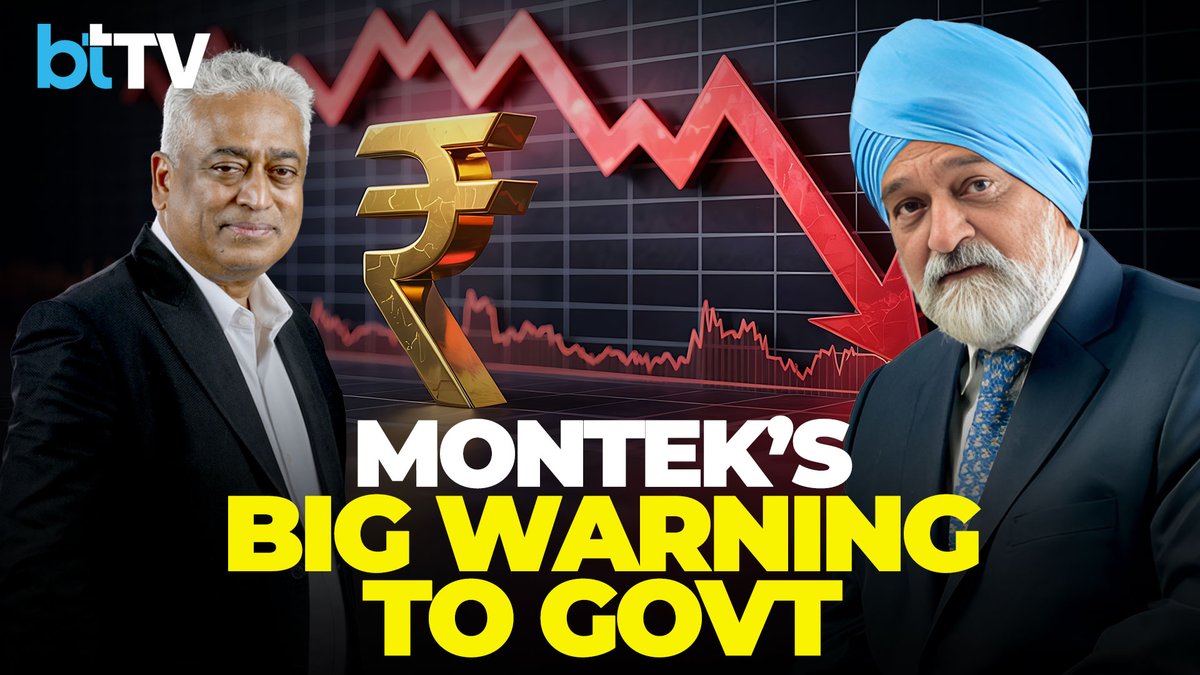 business_today's tweet photo. #Exclusive: Montek Singh Ahluwalia Warns Govt Amid Fuel Price Shock & Economic Stress

In an exclusive interview with India Today, former Planning Commission chairperson & veteran economist Montek Singh Ahluwalia backed the recent fuel price hikes but warned that India faces a serious economic challenge amid rising global oil prices and rupee weakness. Ahluwalia called for urgent reforms, greater transparency, investor confidence measures, and a rethink on subsidies, GST, privatization and ease of doing business. Drawing parallels with the 1991 economic crisis, he said the current global energy turmoil should be used as an opportunity for bold reforms rather than denial. He also cautioned against ignoring criticism and stressed that India must act quickly to tackle growing fiscal and investment concerns.

Watch: https://t.co/mJH4zd2Yh5 | #MontekSinghAhluwalia #IndianEconomy #EconomicReforms #FuelPriceHike #FDI 

@sardesairajdeep | @MontekSinghAhl1