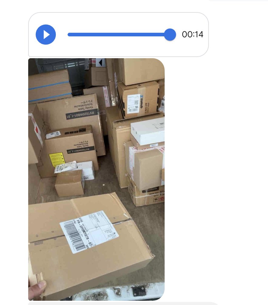 BourStephane's tweet photo. @SignalGouvFR De mieux en mieux : une photo d'un colis dans un camion, et un vocal.  Le nombre de personne qui doit se faire avoir doit être énorme sur l'exploitation de la base Mondial Relay. Personne chez @Gendarmerie pour réagir ? https://t.co/KTtnlKsRBS